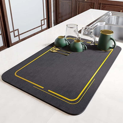 Quick-Drying Mat - Pack of 2  ( Buy One Get One Free ) ( Assorted Color )