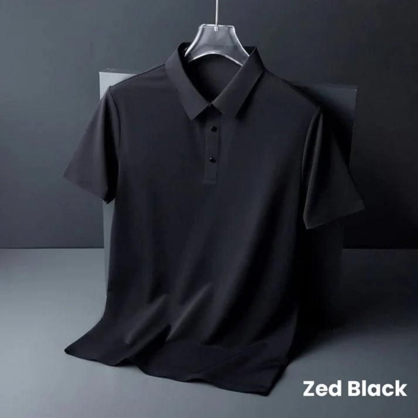 Poly Matte Assorted Solid Half Sleeves Mens Polo T-Shirt BUY TWO GET TWO FREE.