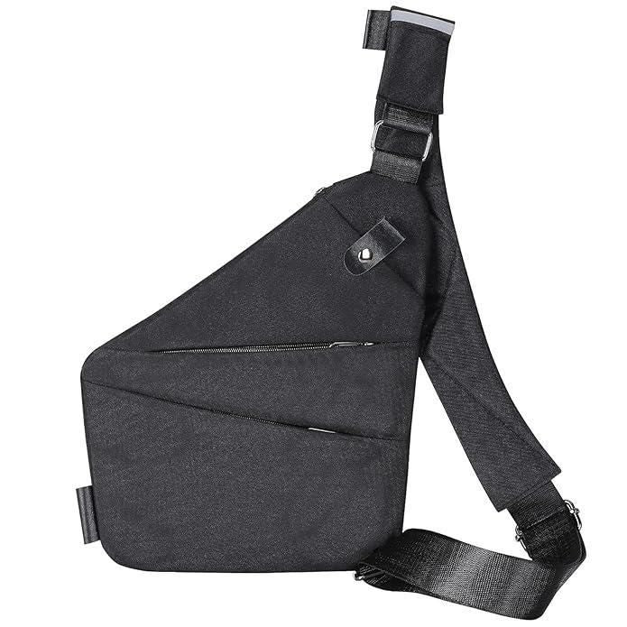 Mens Lightweight Crossbody Chest Sling Bags .