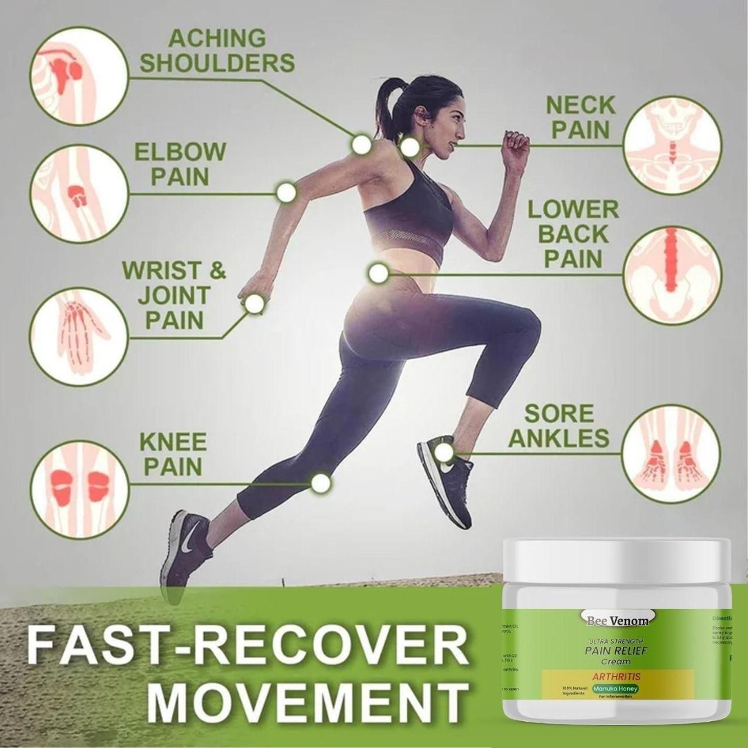 Bee Venom Ultra Strength Pain Relief Cream 100gram ( Buy One Get Two Free )