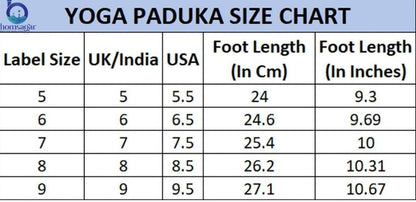 Acupressure and Magnetic Therapy Paduka Slippers for Full Body Blood Circulation For Men and Women