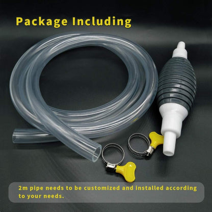 Newest High Flow Siphon Hand Pump Portable Manual Car Fuel Transfer Pump .