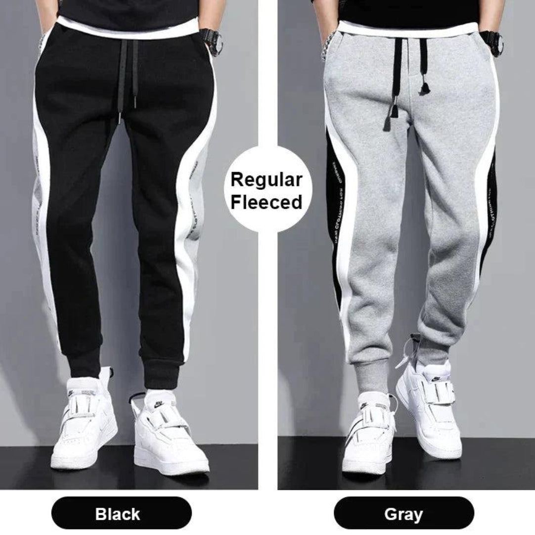 Men Regular Fleeced Trackpant (Buy One Get One Free ) .