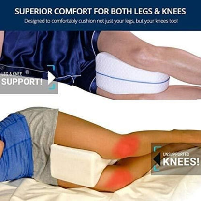 Knee Pillow for Side Sleep .