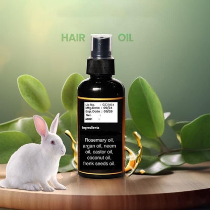 Rabbit Hair Oil (30 ml) Buy One Get One Free.