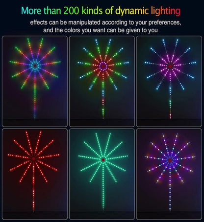 LED Fireworks Light .