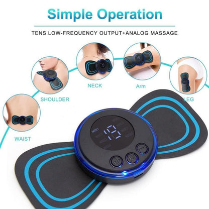 Reusable EMS Bioelectric Acupoints Massager Pad .