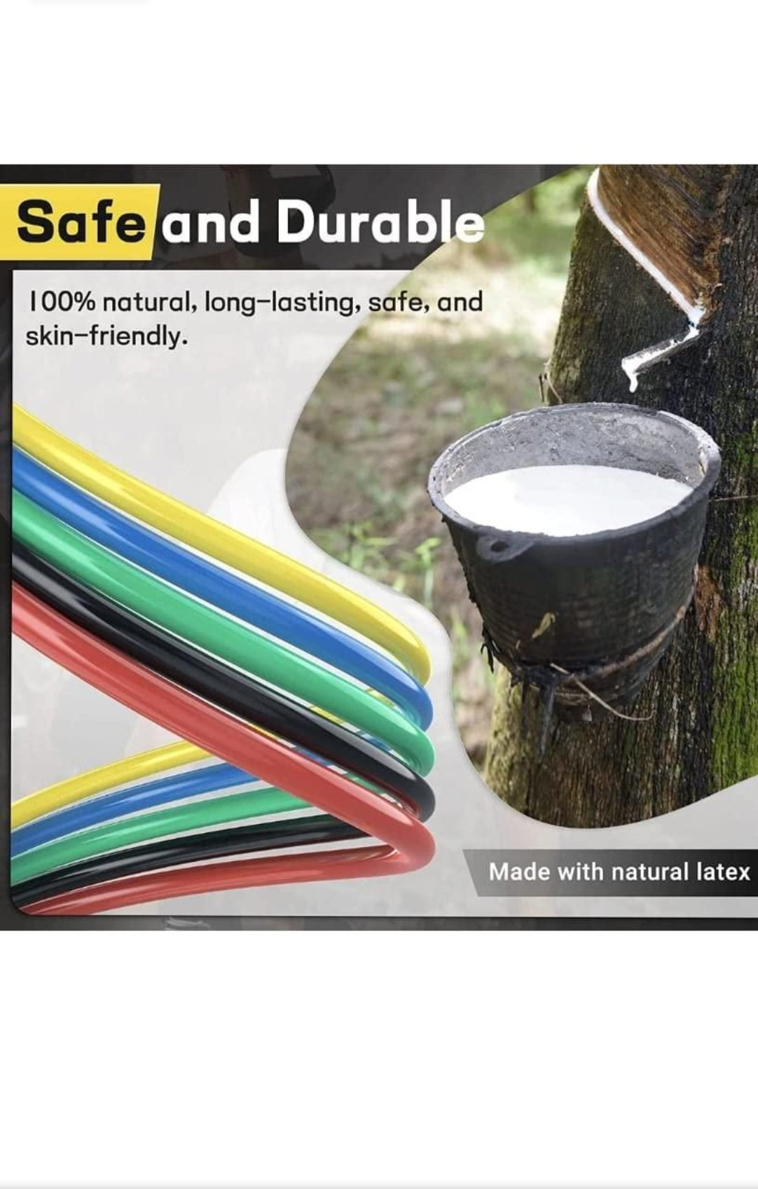 Resistance Band Set for Heavy Workout .