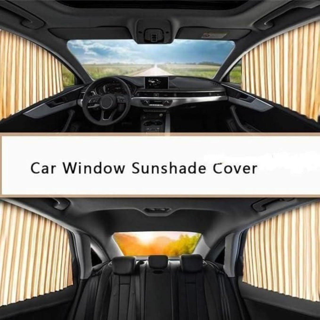 Car Thermal Magnetic Window Sunshield 4 Pcs .