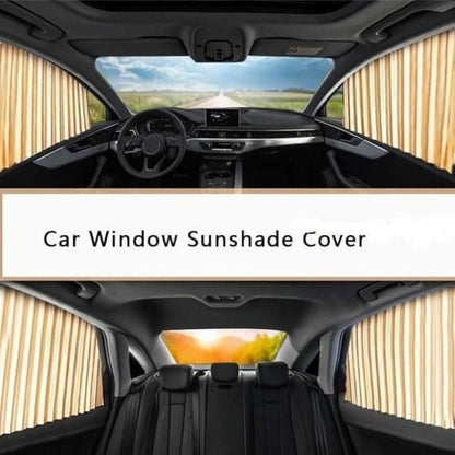 Car Thermal Magnetic Window Sunshield 4 Pcs .