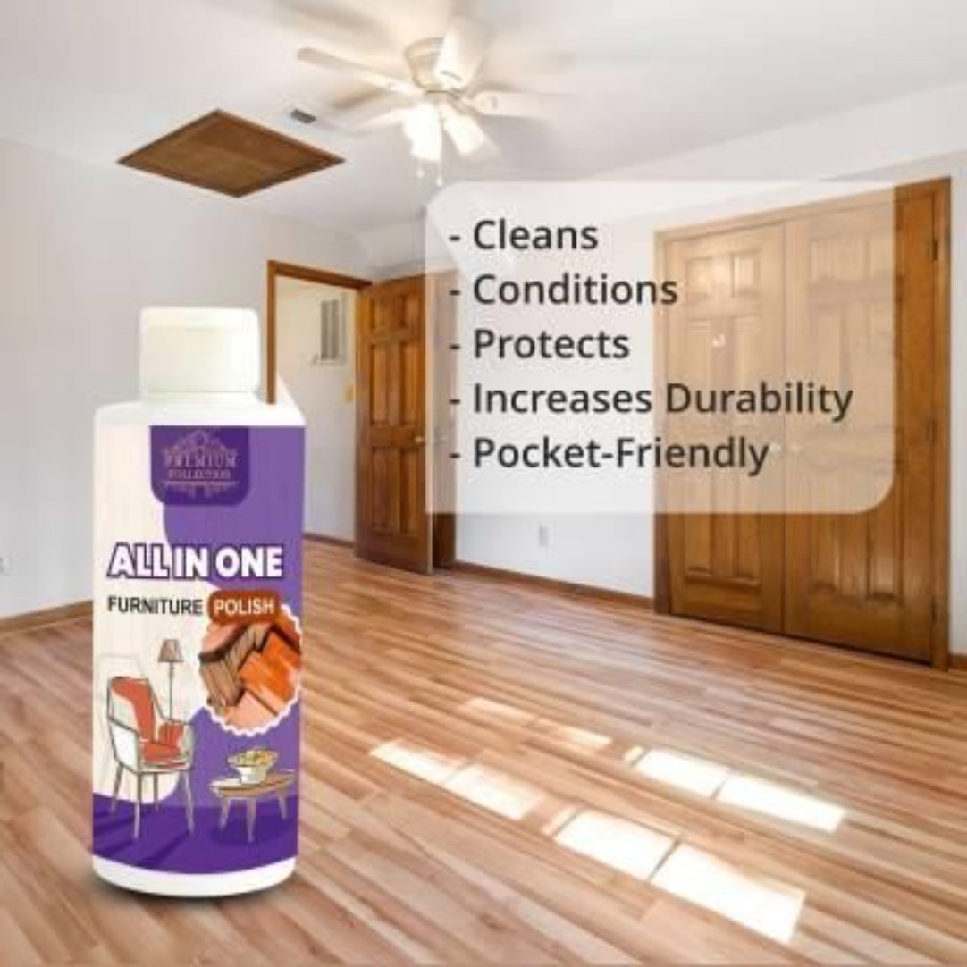 Polish Furniture Cleaner Shiner Floor Coating Paint Wood 100ML (Buy Two Get One Free )