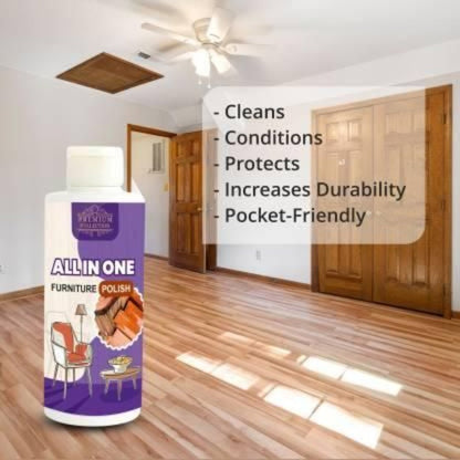 Polish Furniture Cleaner Shiner Floor Coating Paint Wood 100ML (Buy Two Get One Free )