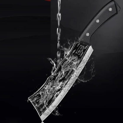 Dragon Chopping Knife Stainless Steel Blade .