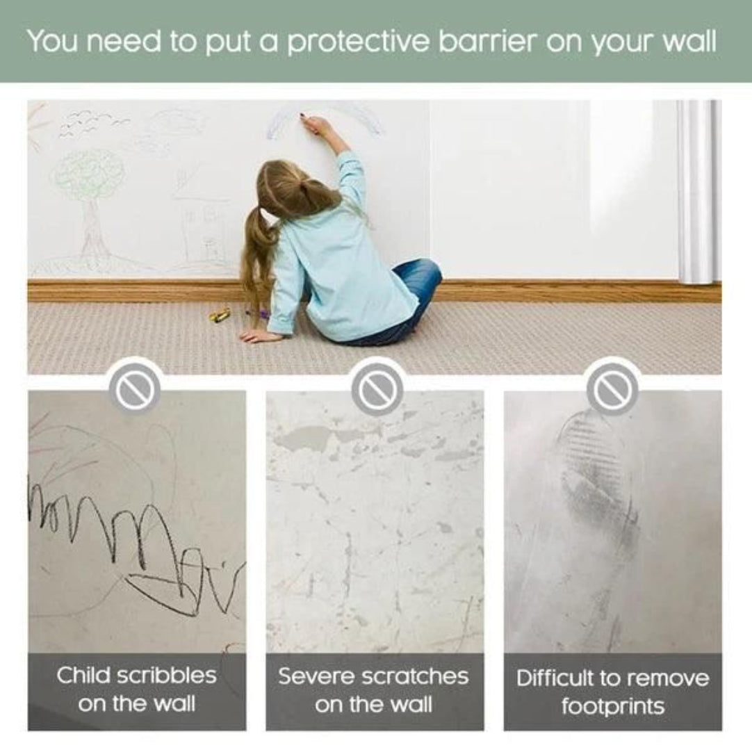 Self- Adhesive Transparent Electrostatic Wall Protection Film Buy 1 Get 1 Free .