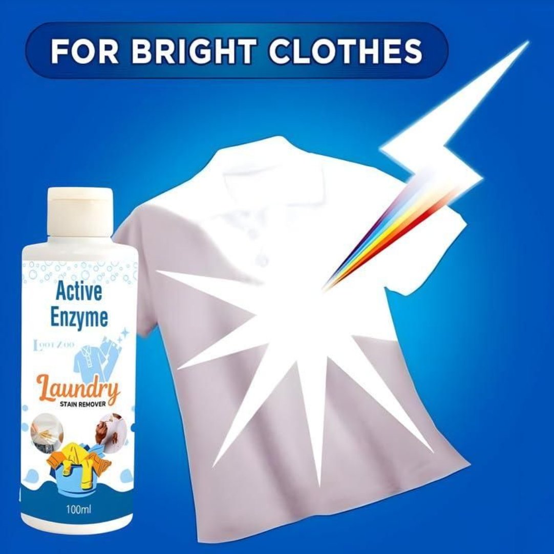 Active Enzyme Laundry Stain Remover (Buy One Get One Free )
