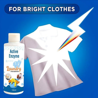 Active Enzyme Laundry Stain Remover (Buy One Get One Free )