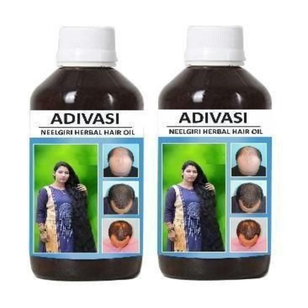 Adivasi Neelgiri Herbal Hair Oil 125ML (BUY ONE GET ONE FREE)