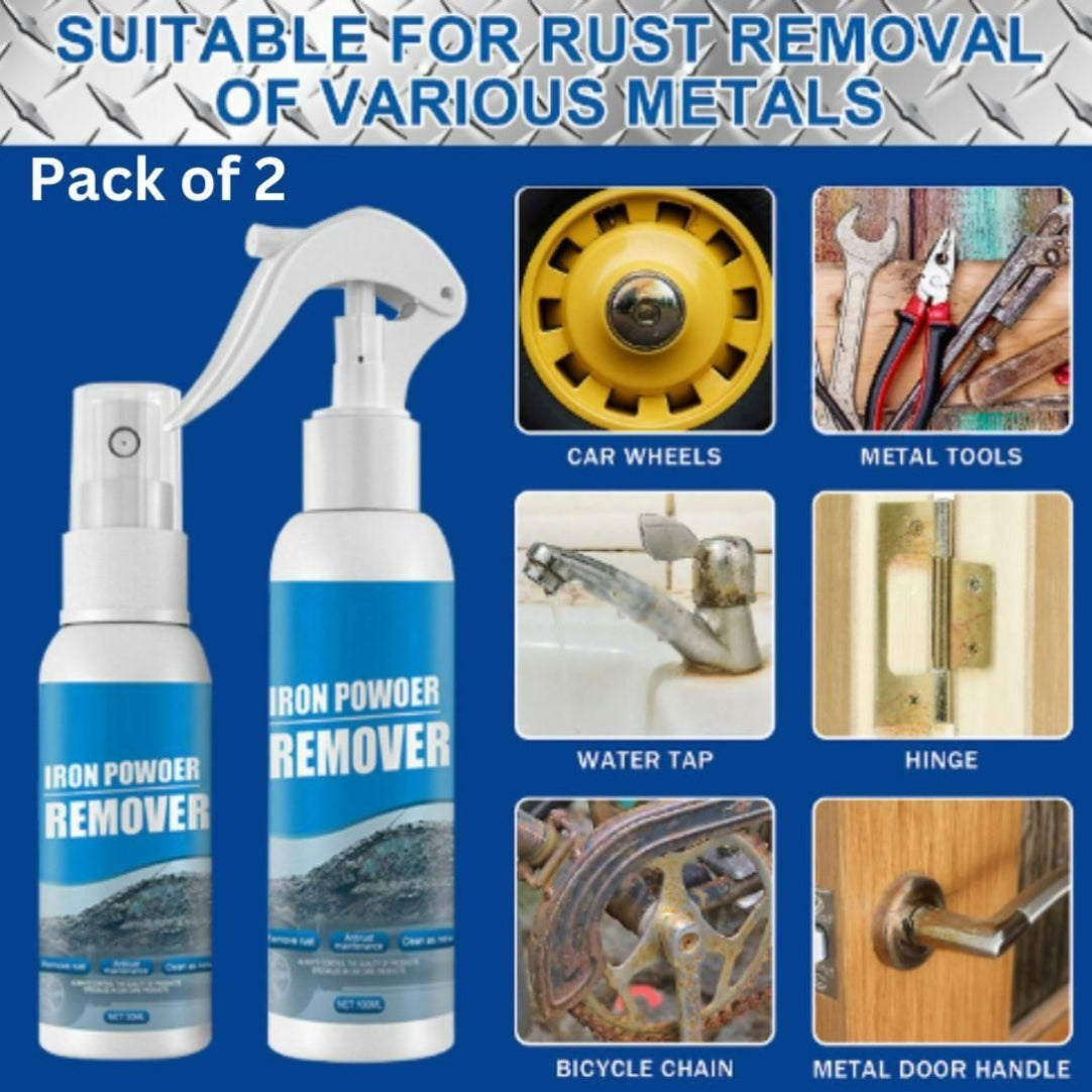 Car Rust Remover Spray 100ML (Buy One Get One Free)