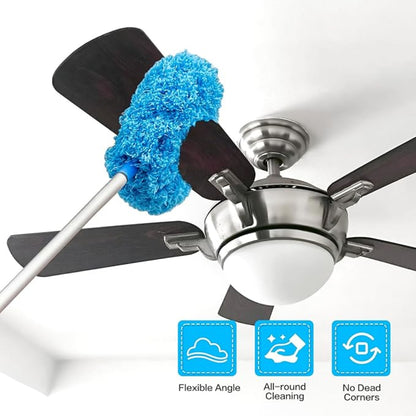 Fan Cleaner Brush with Long Rod