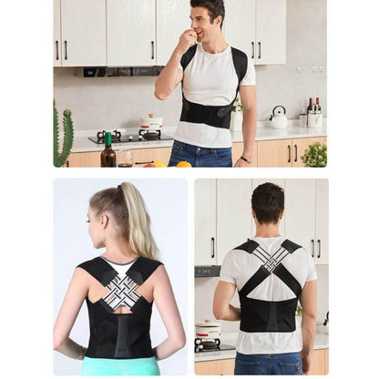 Adjustable Back Posture Corrector/ Slouching Relieve Pain Belt Women Men .