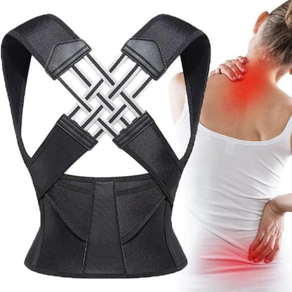 Adjustable Back Posture Corrector/ Slouching Relieve Pain Belt Women Men .