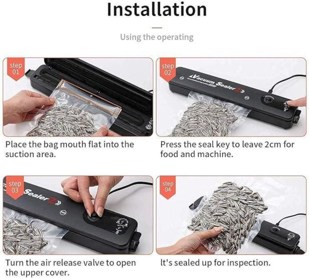 Air Sealing Vacuum Sealer Machine .