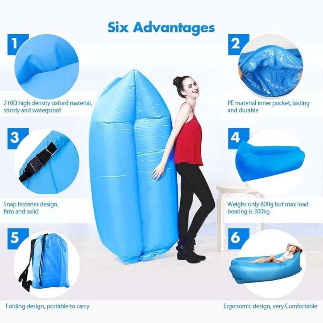Air Sofa Bed 5 in 1 Inflatable Couch .