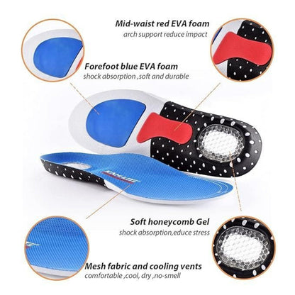 Athletic Gel Insoles .