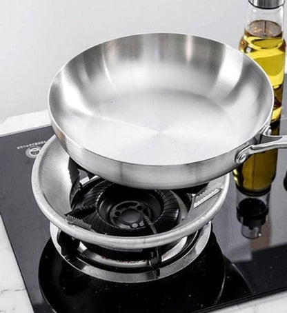 Gas Saver Burner Stand Gas Saver Jali Home Gas Stove Fire & Windproof Energy Saving Stand (Fire saving stand) (pack of 2)