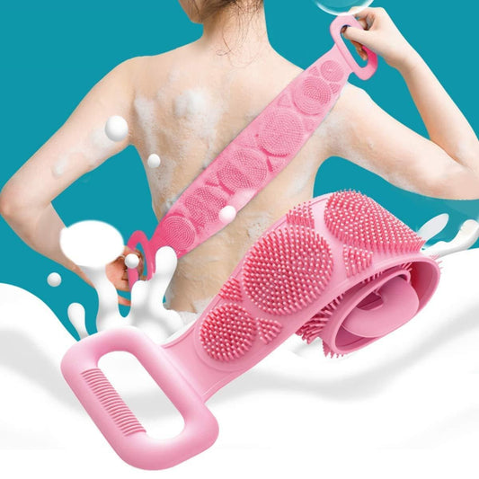 Shower Multifunctional Dual Sided Back Scrubber .