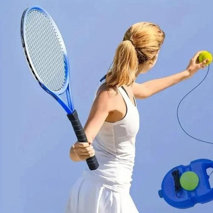 Solo Tennis Trainer Rebound Ball with String for Self Tennis Practice .