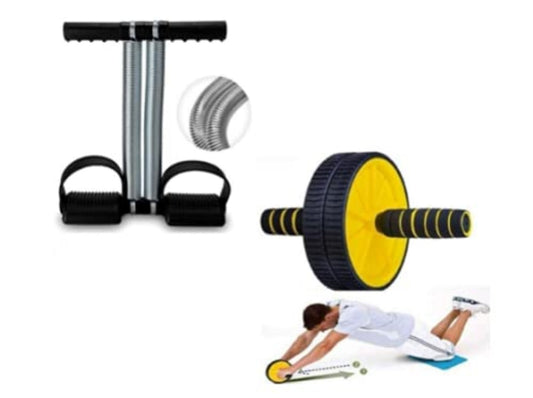 Tummy Trimmer with ABS Wheel Set for Workout