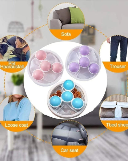 Washing Machine Floating Lint Mesh Bag Net Hair Filter Remover Net Buy One Get One Free)