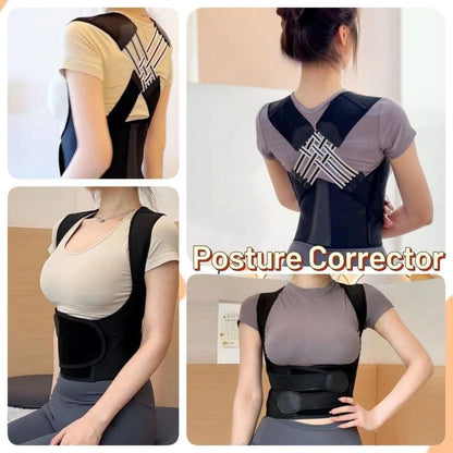 Adjustable Back Posture Corrector/ Slouching Relieve Pain Belt Women Men .