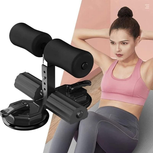 Sit Up Assistant Device Bar, Abs Master, Crunches Equipment , Gym Equipment for Home Workout , Abdominal Push Up  Fitness Exercise Device with Self Suction, Adjustable & Portable -Multicolor.