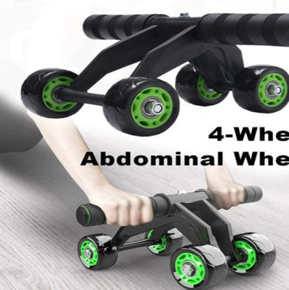Anti Skid Four Wheel Total Body Ab Roller Exercise