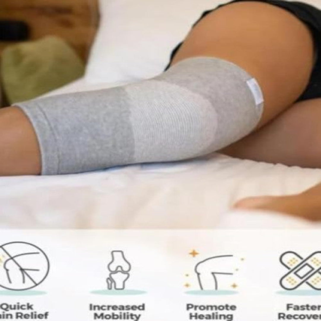 Bamboo Yarn Knee Brace for Men & Women (Buy One Get One Free )