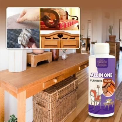 Polish Furniture Cleaner Shiner Floor Coating Paint Wood 100ML (Buy Two Get One Free )