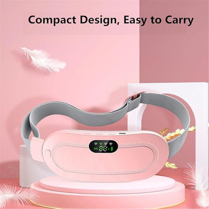 Pink and gray electronic device with a digital display on a pink background