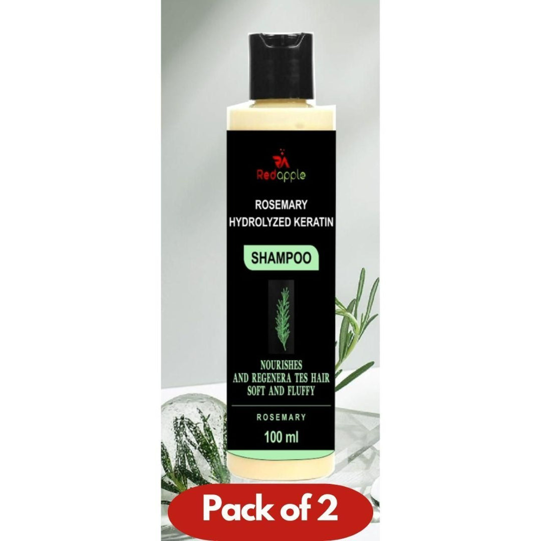 Shampoo bottle with packaging labeled 'Pack of 2' on a white background