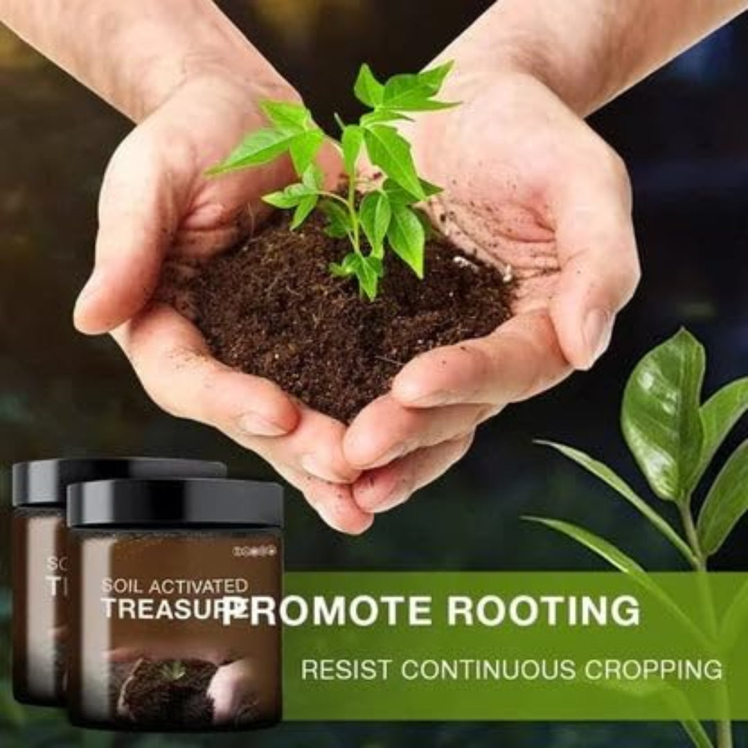 Soil Active Treasure Fertilizer | Potting Mix Soil for Plants (Buy One Get One Free).