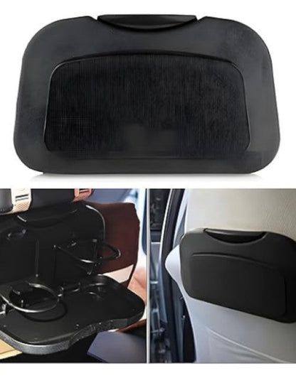 Car Travel Plastic Fold able Meal Drink Cup Tray .