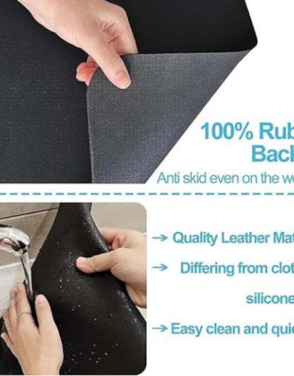 Drying mat for Kitchen, Water Absorbent Mat ( Buy One Get One Free ) .