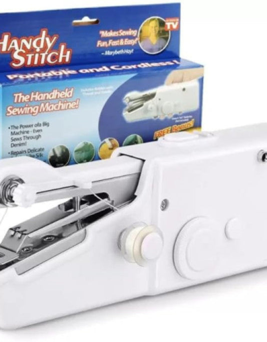 Electric Handy Stitch Mini Hand Sewing Machine Stapler Style Mini Machine .