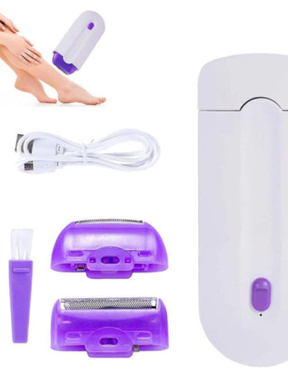 New Silky Smooth Hair Eraser Painless Hair Removal, Light Technology .