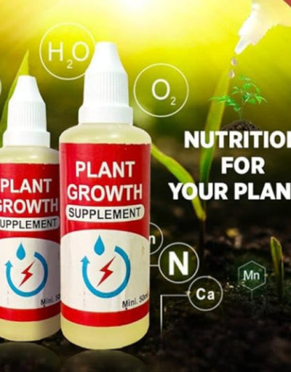 Plant Growth Supplement Buy One Get Two Free.