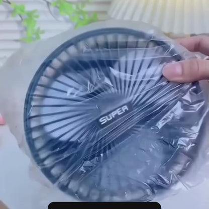 Powerful Rechargeable High Speed Table Desk Fan .