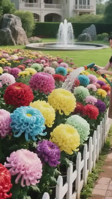 Double-Petal Chrysanthemums Seeds + 100 grams Organic Pot Mix Free