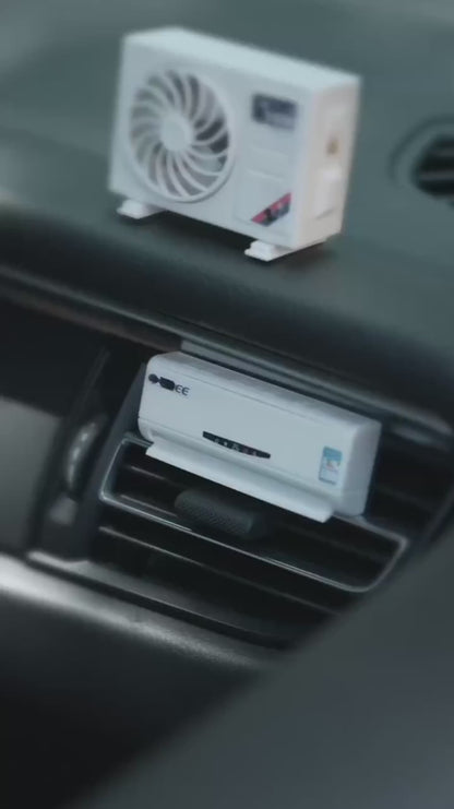 Miniature AC design Solar-Powered Car Air freshener Diffuser .