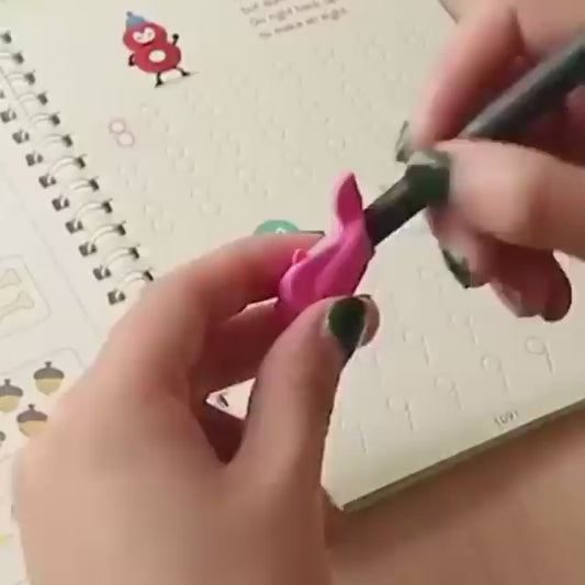 Sank Magic Practice Copybook (4 BOOKS,1 PEN,1 GRIP,10 REFILL) Pack of 1 .